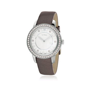 Đồng hồ Le Vian Parry II Quartz Diamond Mặt Trắng ZELA 49 Nữ Chính hãng Sale giá Rẻ tại XaXi World