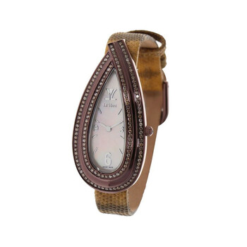 Đồng hồ Le Vian Sahara Quartz Diamond Mặt Sâm Banh ZAG 90A Nữ Chính hãng Sale giá Rẻ tại XaXi World