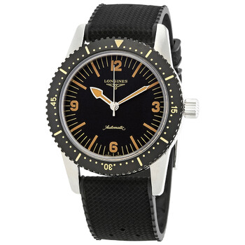 Đồng hồ Longines Heritage Automatic Mặt Đen L2.822.4.56.9 Nam Chính hãng Sale giá Rẻ tại XaXi World