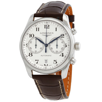 Đồng hồ Longines Master Chronograph Automatic Mặt Bạc L2.629.4.78.3 Unisex Chính hãng Sale giá Rẻ tại XaXi World