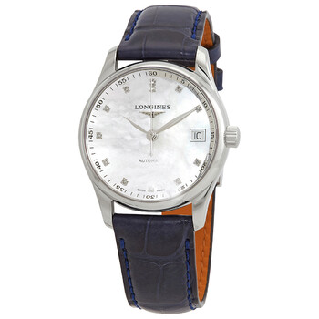 Đồng hồ Longines Master Automatic Diamond Mặt Trắng L2.357.4.87.0 Nữ Chính hãng Sale giá Rẻ tại XaXi World