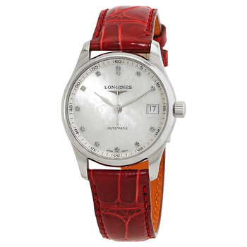 Đồng hồ Longines Master Automatic Diamond Mặt Trắng L2.357.4.87.2 Nữ Chính hãng Sale giá Rẻ tại XaXi World