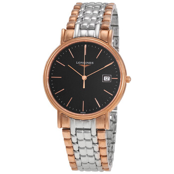 Đồng hồ Longines Presence Quartz Mặt Đen L47901597 Nam Chính hãng Sale giá Rẻ tại XaXi World