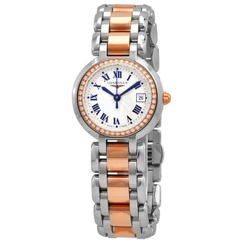 Đồng hồ Longines PrimaLuna Quartz Diamond Mặt Sâm Banh L8.110.5.79.6 Nữ Chính hãng Sale giá Rẻ tại XaXi World