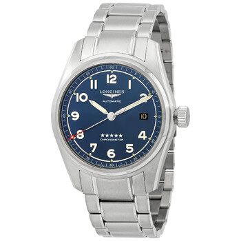 Đồng hồ Longines Spirit Automatic Chronometer Mặt Xanh L3.810.4.93.6 Nam Chính hãng Sale giá Rẻ tại XaXi World