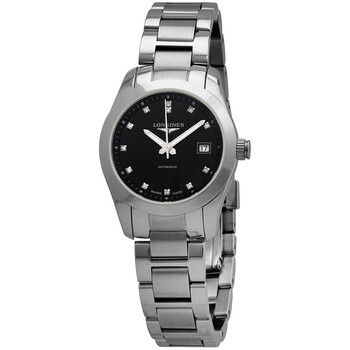 Đồng hồ Longines Conquest Classic Automatic Mặt Đen L2.285.4.58.6 Nữ Chính hãng Sale giá Rẻ tại XaXi World
