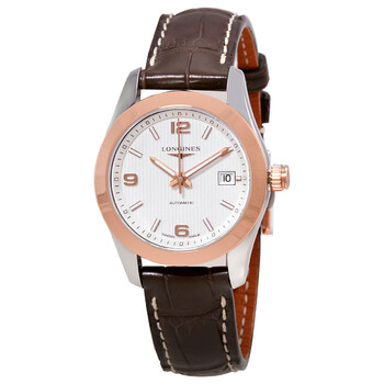 Đồng hồ Longines Conquest Classic Automatic Mặt Bạc L2.285.5.76.3 Nữ Chính hãng Sale giá Rẻ tại XaXi World