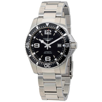 Đồng hồ Longines HydroConquest 41mm Automatic Mặt Đen L3.742.4.56.6 Nam Chính hãng Sale giá Rẻ tại XaXi World