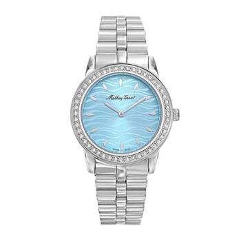Đồng hồ Mathey-Tissot Artemis Quartz Mặt Xanh D10860AQBU Nữ Chính hãng Sale giá Rẻ tại XaXi World