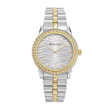 Đồng hồ Mathey-Tissot Artemis Quartz Mặt Bạc D10860BQYS Nữ Chính hãng Sale giá Rẻ tại XaXi World