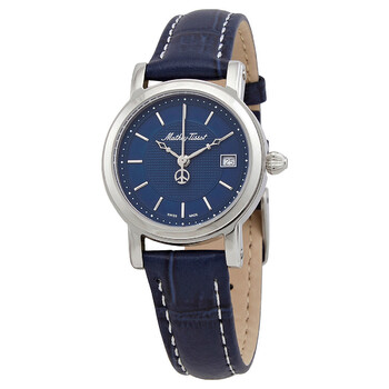 Đồng hồ Mathey-Tissot City Quartz Mặt Xanh D31186ABU Nữ Chính hãng Sale giá Rẻ tại XaXi World