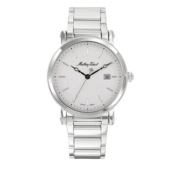 Đồng hồ Mathey-Tissot City Metal Quartz Mặt Trắng H611251MAI Nữ Chính hãng Sale giá Rẻ tại XaXi World