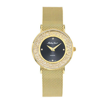 Đồng hồ Mathey-Tissot Electra Quartz Diamond Mặt Đen D983SPYN Nữ Chính hãng Sale giá Rẻ tại XaXi World