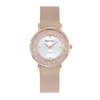 Đồng hồ Mathey-Tissot Electra Quartz Diamond Mặt Bạc D983SPI Nữ Chính hãng Sale giá Rẻ tại XaXi World