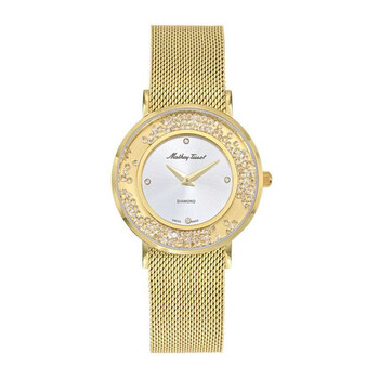 Đồng hồ Mathey-Tissot Electra Quartz Diamond Mặt Bạc D983SPYI Nữ Chính hãng Sale giá Rẻ tại XaXi World