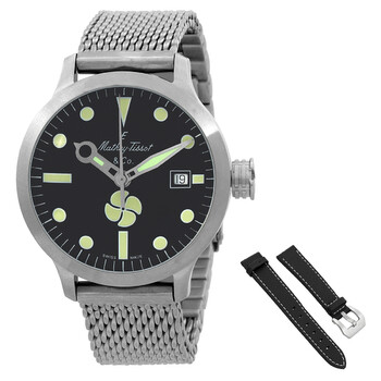 Đồng hồ Mathey-Tissot Elica Automatic Mặt Đen U-121AN Nam Chính hãng Sale giá Rẻ tại XaXi World