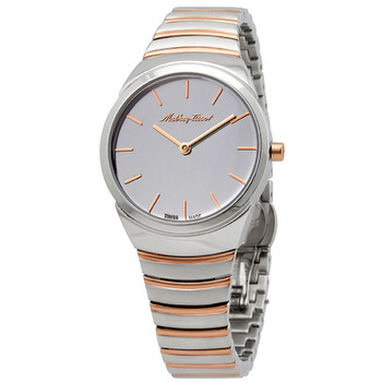 Đồng hồ Mathey-Tissot Mandy Quartz Silver Mirror Dial D1091RS Nữ Chính hãng Sale giá Rẻ tại XaXi World