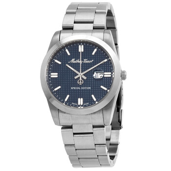 Đồng hồ Mathey-Tissot Mathy Chess Quartz Mặt Xanh H452ABU Nam Chính hãng Sale giá Rẻ tại XaXi World