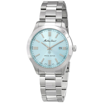 Đồng hồ Mathey-Tissot Mathy I Jumbo Quartz Mặt Xanh H455SK Nam Chính hãng Sale giá Rẻ tại XaXi World