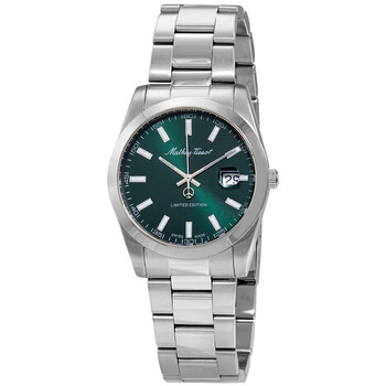 Đồng hồ Mathey-Tissot Mathy I LE Quartz Mặt Xanh Lá H451VE Nam Chính hãng Sale giá Rẻ tại XaXi World