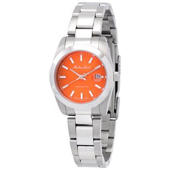 Đồng hồ Mathey-Tissot Mathy I Quartz Orange Dial D451OR Nữ Chính hãng Sale giá Rẻ tại XaXi World