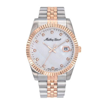 Đồng hồ Mathey-Tissot Mathy II Quartz Mặt Trắng H710RA Nam Chính hãng Sale giá Rẻ tại XaXi World