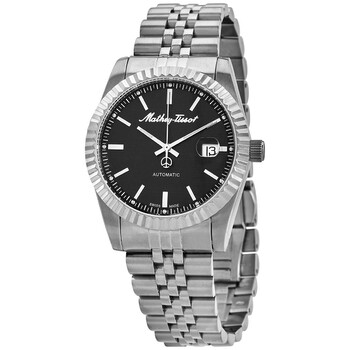 Đồng hồ Mathey-Tissot Mathy III Automatic Mặt Đen H1810ATAN Nam Chính hãng Sale giá Rẻ tại XaXi World