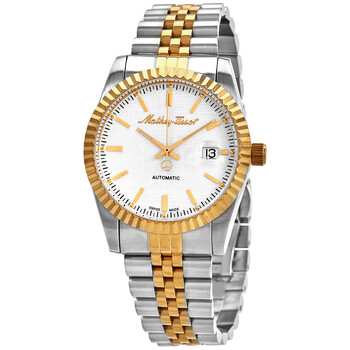 Đồng hồ Mathey-Tissot Mathy III Automatic Mặt Trắng H1810ATBI Nam Chính hãng Sale giá Rẻ tại XaXi World