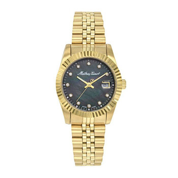 Đồng hồ Mathey-Tissot Mathy III MOP Quartz Mặt Đen D910PN Nữ Chính hãng Sale giá Rẻ tại XaXi World