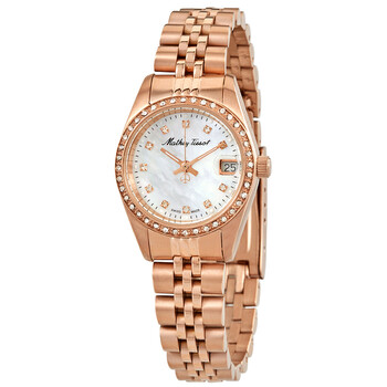 Đồng hồ Mathey-Tissot Mathy IV Mặt Xà Cừ D709RQI Nữ Chính hãng Sale giá Rẻ tại XaXi World