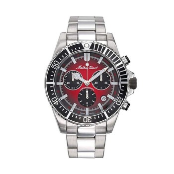 Đồng hồ Mathey-Tissot Mathy Strike Chronograph Quartz Red Dial H908CHAR Nam Chính hãng Sale giá Rẻ tại XaXi World