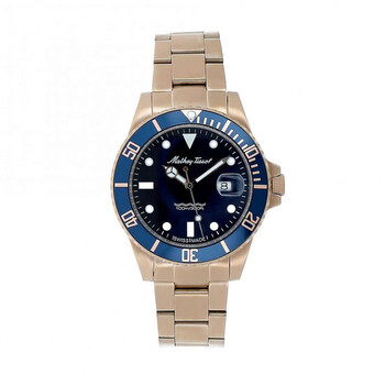 Đồng hồ Mathey-Tissot Mathy Vintage Quartz 42 mm LE Mặt Xanh H908APRBU Nam Chính hãng Sale giá Rẻ tại XaXi World