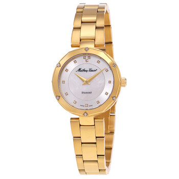 Đồng hồ Mathey-Tissot Molly Quartz Diamond Mặt Xà Cừ D1087PQI Nữ Chính hãng Sale giá Rẻ tại XaXi World