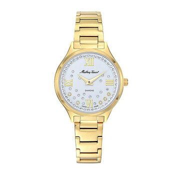 Đồng hồ Mathey-Tissot Nicole Diamond Quartz Mặt Bạc D985SPYI Nữ Chính hãng Sale giá Rẻ tại XaXi World