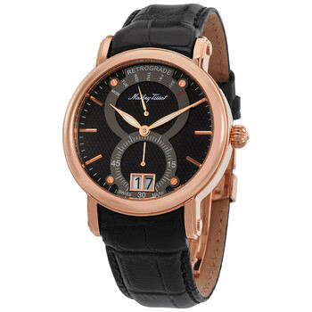 Đồng hồ Mathey-Tissot Retrograde 1886 Quartz Mặt Đen H7022PN Nam Chính hãng Sale giá Rẻ tại XaXi World