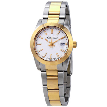 Đồng hồ Mathey-Tissot Mathey I Quartz Mặt Trắng D450BI Nữ Chính hãng Sale giá Rẻ tại XaXi World
