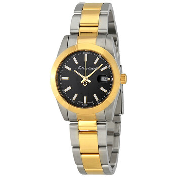 Đồng hồ Mathey-Tissot Mathey I Quartz Mặt Đen D450BN Nữ Chính hãng Sale giá Rẻ tại XaXi World