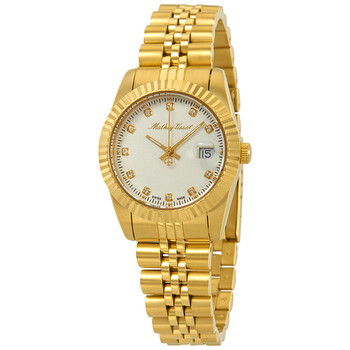 Đồng hồ Mathey-Tissot Mathey III Quartz Mặt Trắng Pha Lê D810PI Nữ Chính hãng Sale giá Rẻ tại XaXi World