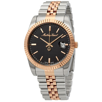 Đồng hồ Mathey-Tissot Mathey III Quartz Mặt Đen H810RN Nam Chính hãng Sale giá Rẻ tại XaXi World