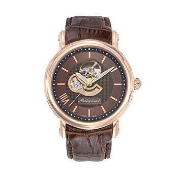 Đồng hồ Mathey-Tissot Skeleton Automatic Mặt Nâu H7053PM Nam Chính hãng Sale giá Rẻ tại XaXi World