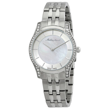 Đồng hồ Mathey-Tissot Tacy Quartz Mặt Trắng D949AQI Nữ Chính hãng Sale giá Rẻ tại XaXi World