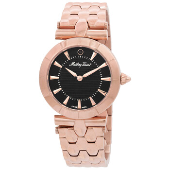 Đồng hồ Mathey-Tissot Tarta Quartz Mặt Đen D106RN Nữ Chính hãng Sale giá Rẻ tại XaXi World