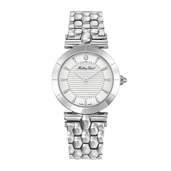 Đồng hồ Mathey-Tissot Tarta Quartz Mặt Trắng D106AI Nữ Chính hãng Sale giá Rẻ tại XaXi World