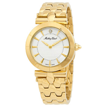 Đồng hồ Mathey-Tissot Tarta Quartz Mặt Trắng D106PI Nữ Chính hãng Sale giá Rẻ tại XaXi World