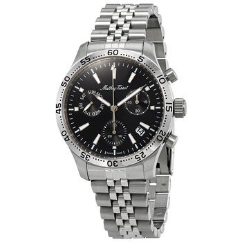 Đồng hồ Mathey-Tissot Type 22 Chronograph Mặt Đen H1822CHAN Nam Chính hãng Sale giá Rẻ tại XaXi World