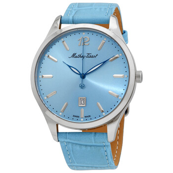 Đồng hồ Mathey-Tissot Urban Quartz Mặt Xanh H411SKY Nam Chính hãng Sale giá Rẻ tại XaXi World