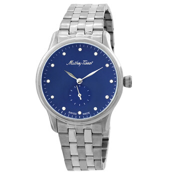 Đồng hồ Mathey-Tissot Edmond Metal Crystal Mặt Xanh D1886MABU Nữ Chính hãng Sale giá Rẻ tại XaXi World