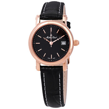 Đồng hồ Mathey-Tissot City Mặt Đen D31186PN Nữ Chính hãng Sale giá Rẻ tại XaXi World