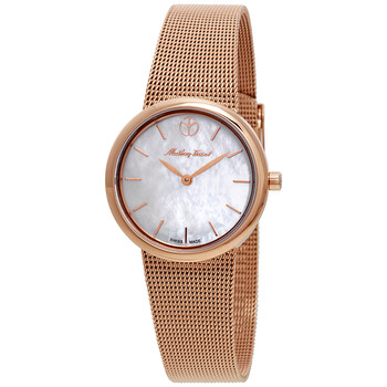Đồng hồ Mathey-Tissot Milly Quartz Mặt Xà Cừ D403PI Nữ Chính hãng Sale giá Rẻ tại XaXi World