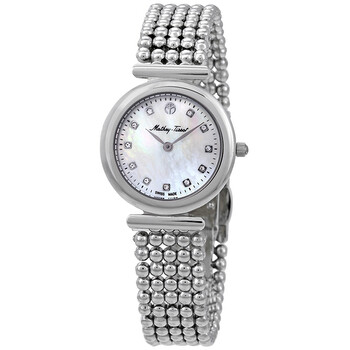 Đồng hồ Mathey-Tissot Allure Crystal Mặt Bạc D539AI Nữ Chính hãng Sale giá Rẻ tại XaXi World